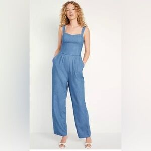 Fit & Flare Cami Jumpsuit. NWOT